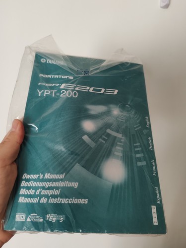 Yamaha psr e203 ypt - yamaha, ypt-200