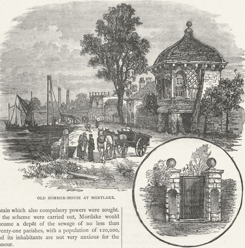 Mortlake old summer house - old, summer-house