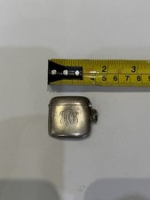 Silver Vesta Case Match Safe