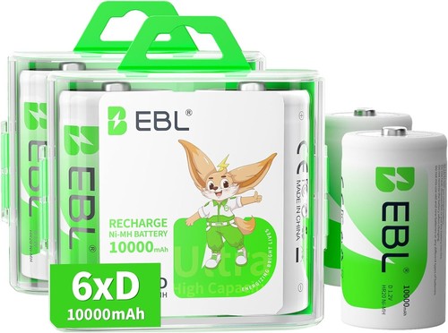 Ebl 10000mah size - ebl, d