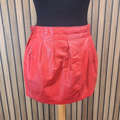 Zara woman leather skirt - zara,