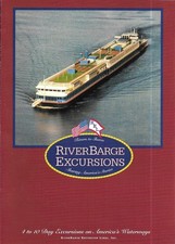 River Barge Excursions Vintage