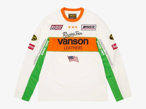 Supreme vanson leather s - supreme, l/s