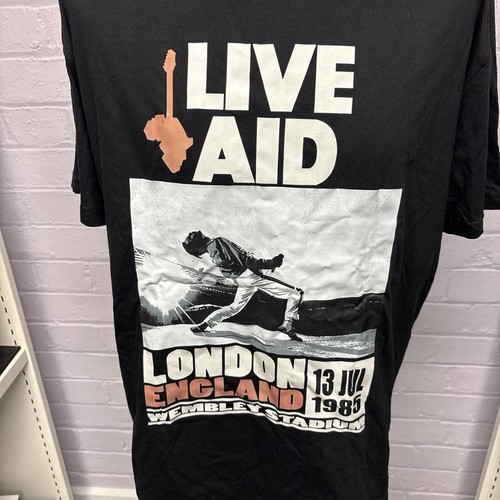 Live aid concert tee - tee, 1985