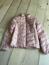 Girls H&M Coat, Age 14 Years, Pink, Puffer, Quilted, See Description, (44)