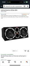 Vibe Slick 2400w Black subwoofer 