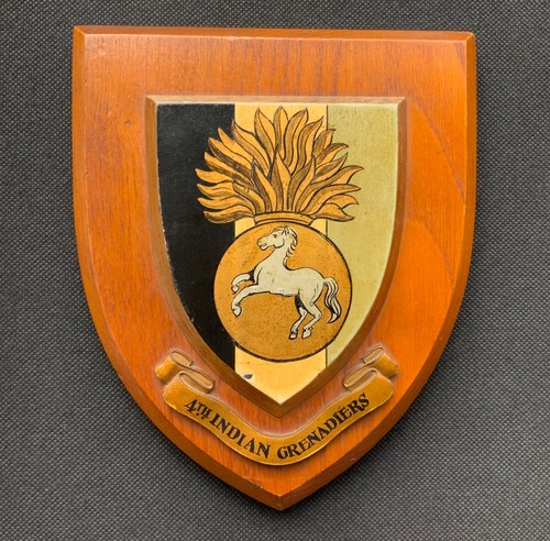 Vintage regimental wall plaque - regimental,