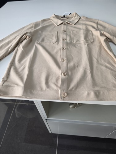 Capo beige solid - solid, button-down