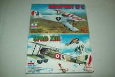 ESCI  NIEUPORT 17c & SPAD XIII  1:72  scale  kits