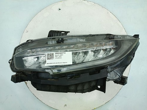 Honda civic headlamp left side - civic,