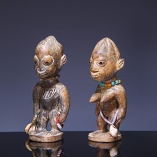 Pair of Yoruba Carved Ere