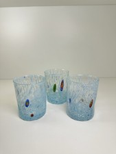 Italian Murano Tumbler Trio Of