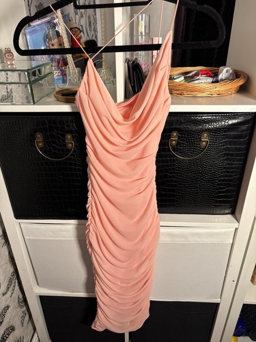 Polly pink ruched - oh,