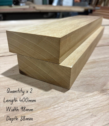 Planed iroko hardwood offcuts - iroko,