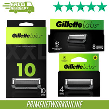 Gillette Labs Razor Blades Refills Choose Your Pack Size: 4, 8, 10, 16, 20