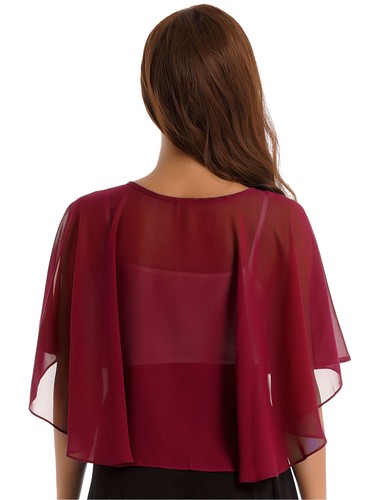 Women chiffon bolero shawl - women,