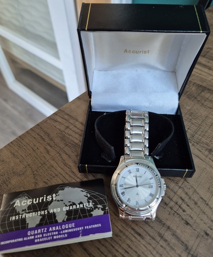 Accurist men stainless steel - accurist, men's