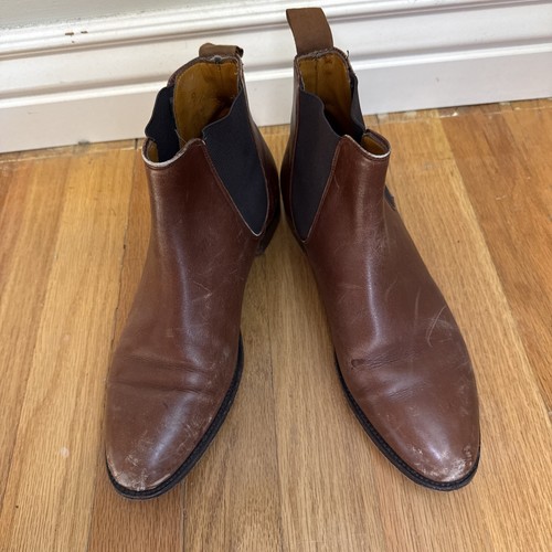 Grenson chelsea boots tan - boots, 5