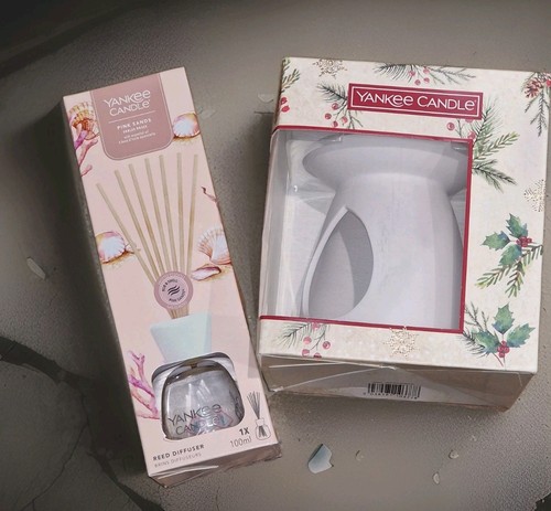 Yankee candle white ceramic - yankee,