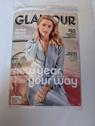 New amber heard issue of - ,
