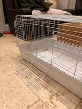Large Cage with plastic base tray  .