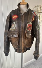 Vintage Sky Boys Fly Jacket Type-1 Flight Jacket 80's Top Gun spec.0092 Size Xl