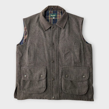 Hoggs of Fife Mens Tweed Shooting Hunting Waistcoat Vest Jacket Brown 2XL Countr