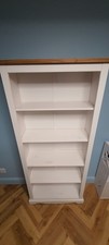 White Painted Wood Bookcase