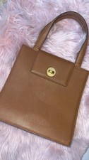 Authentic Bvlgari Leather Top Handle Bag - Great Condition