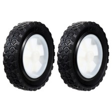  2 Pcs Lawn Mower Wheels