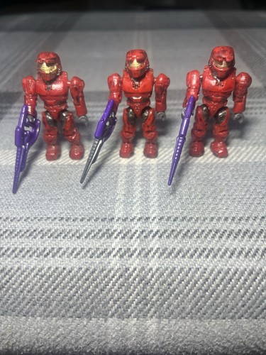 Red spartan minifigure bundle - red,