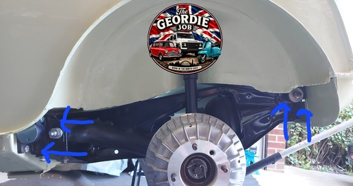 Classic mini rear subframe - classic,