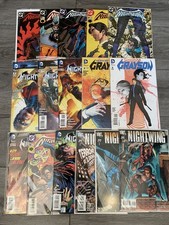 Nightwing Comics Lot of 16 issues Various eras, Grayson, 1996-2009, New 52, DC