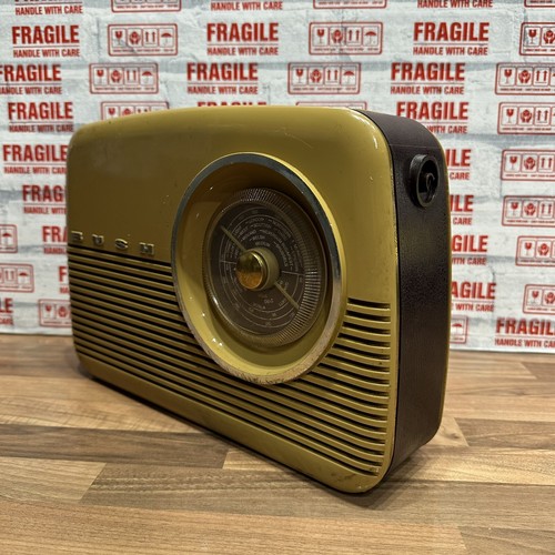 Vintage retro bush radio - bush,