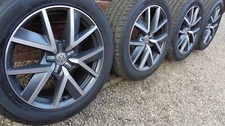Genuine Volkswagen Touareg 20" Braga Alloy Wheels VW 760601025Q 