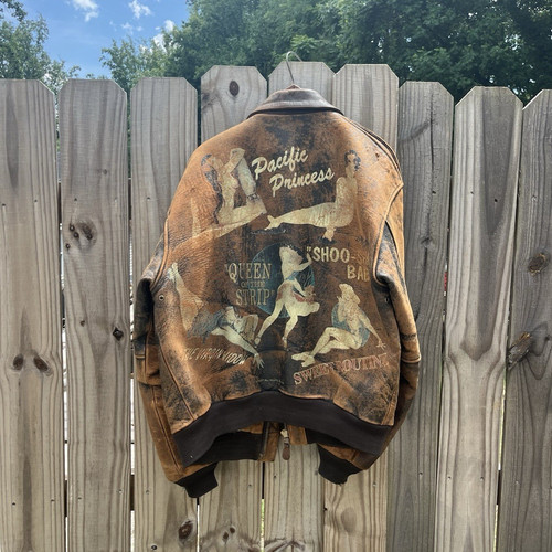 Vintage brown bomber jacket - vintage,