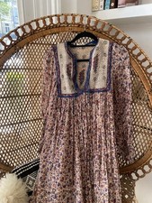Vintage Cotton Indian Dress 