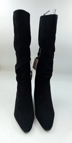 Black suede extra - suede, wide