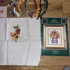 The Craft Collection Wildflowers Of The Waterways Counted Cross Stitch Kit 2004