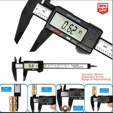 6" Vernier Caliper 150mm Precision Measuring Tool Internal External Gauge Ruler