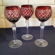 Bohemian crystal wine - bohemian, hock