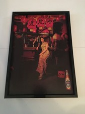Tiger Beer-2005 A4 framed