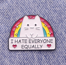I Hate Everyone Equally Cat
