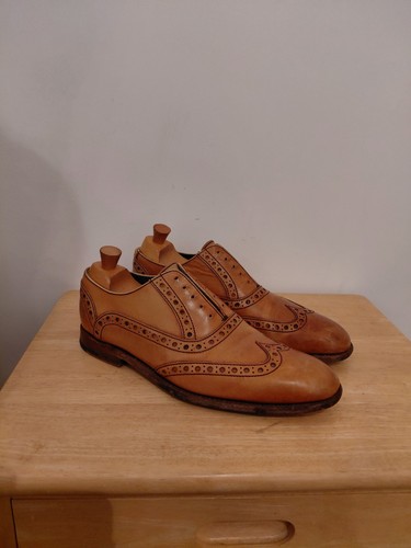 Barker leather brogue shoes - brogue,