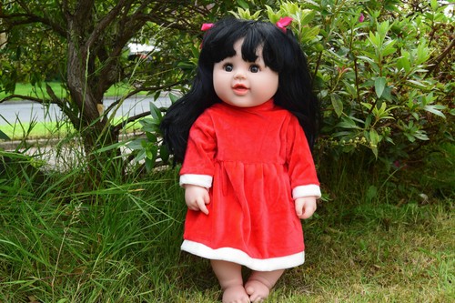 Large xmas dolly kirsty - xmas, red