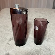 Glass Cocktail Shaker Set