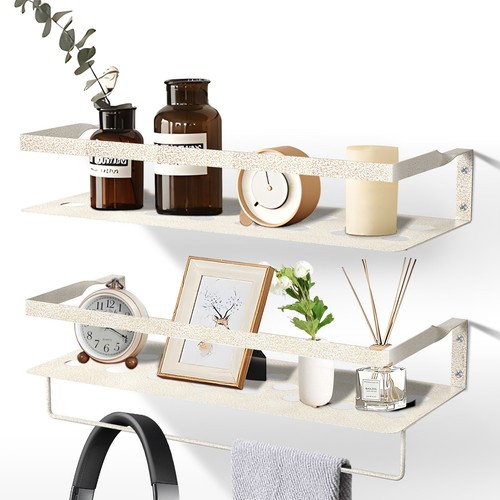 Metal floating shelves - 2x,