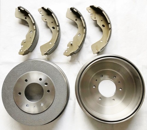 Rear brake drums - rear, shoe