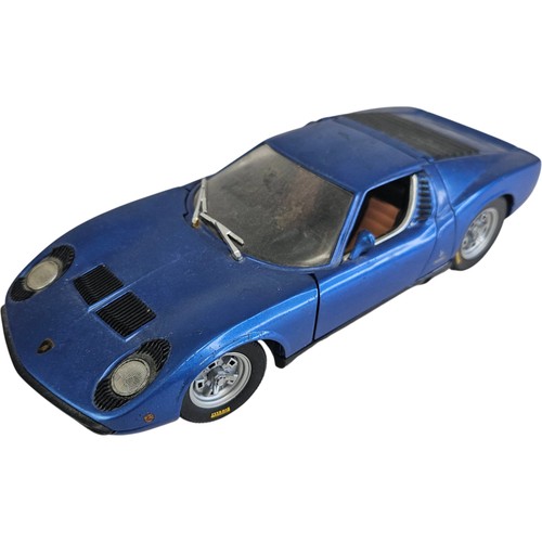 Anson lamborghini miura blue - lamborghini,