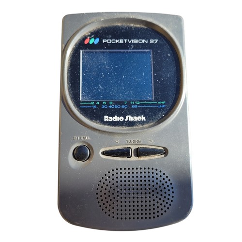 Radio shack color pocketvision - shack,